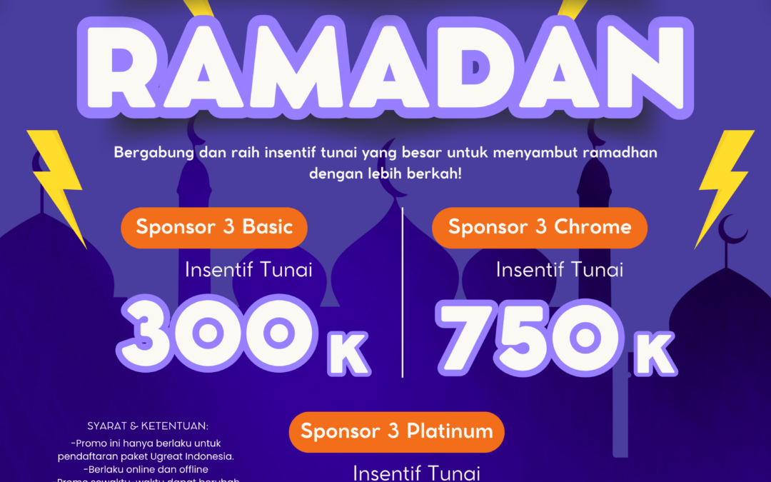 🌙 SAMBUT RAMADAN DENGAN BERKAH! 🌙